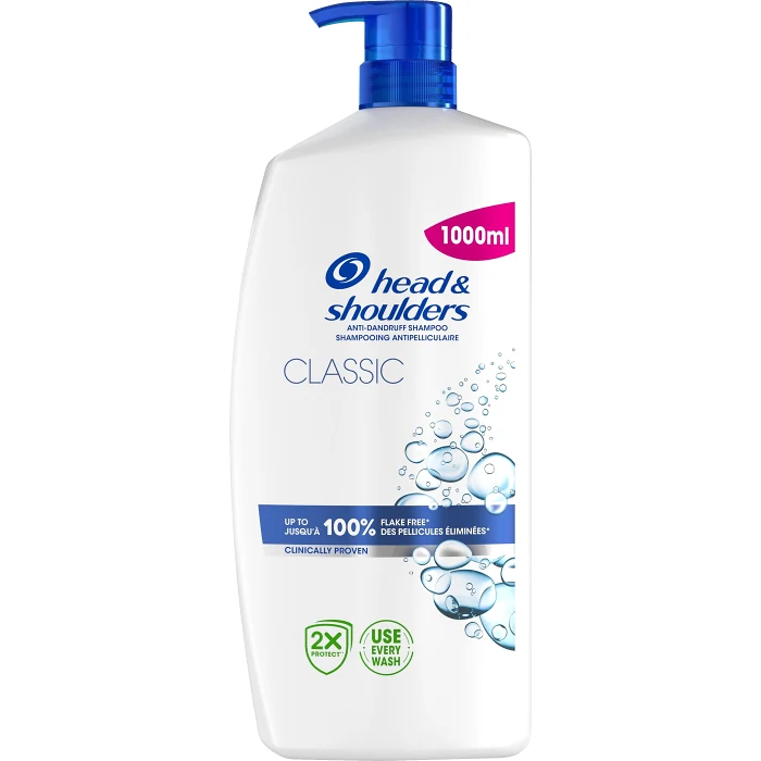 Mjällschampo Classic Clean 1l Head & Shoulders