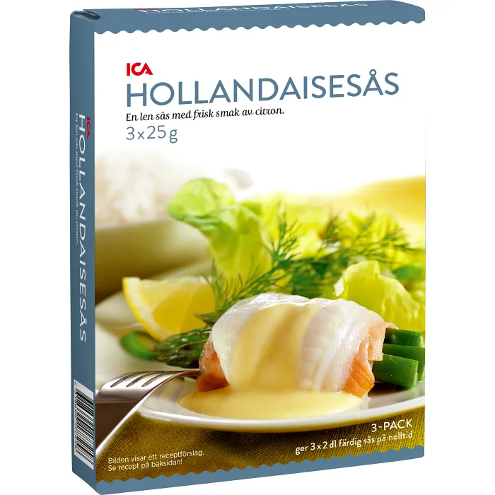 Hollandaisesås 3-p 600ml ICA