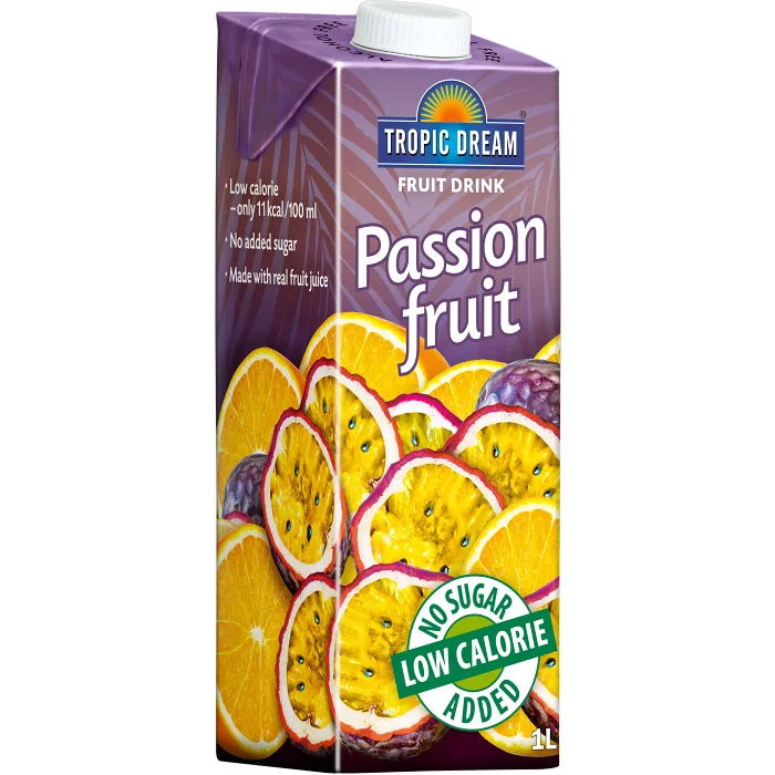 Fruktdryck Passionfruit 1l Tropic Dream
