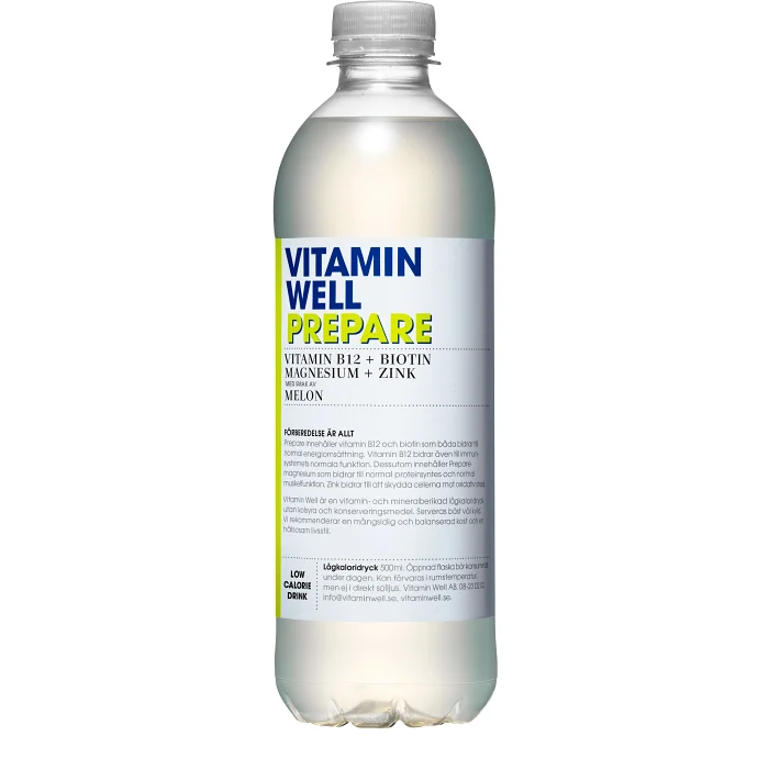 Dryck Prepare 50cl Vitamin Well