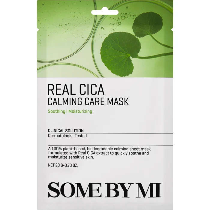 Ansiktsmask Real Cica Calming Care Mask 1-p Some By Mi