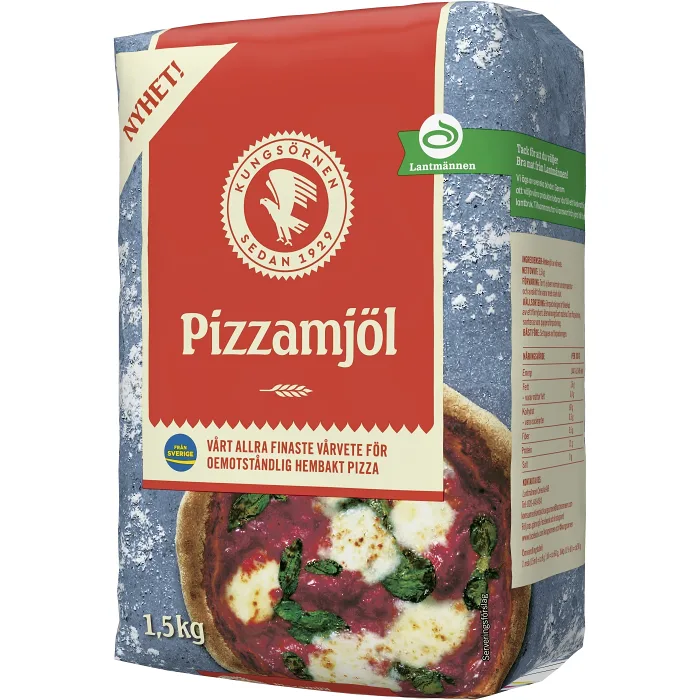 Pizzamjöl 1,5kg Kungsörnen