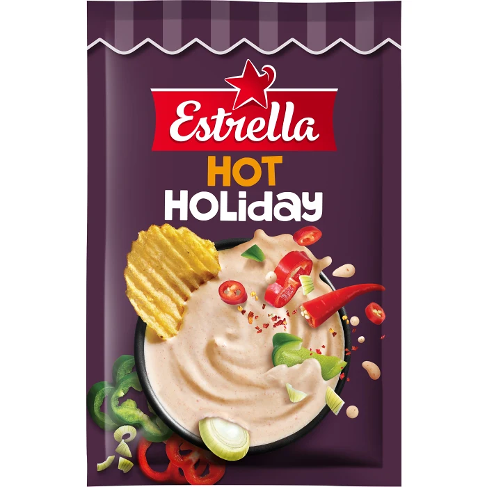 Hot Holiday Dipmix 24g Estrella