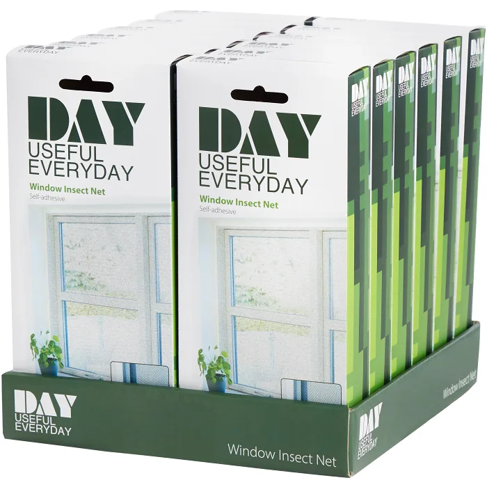 Insektsnät Fönster Svart Day