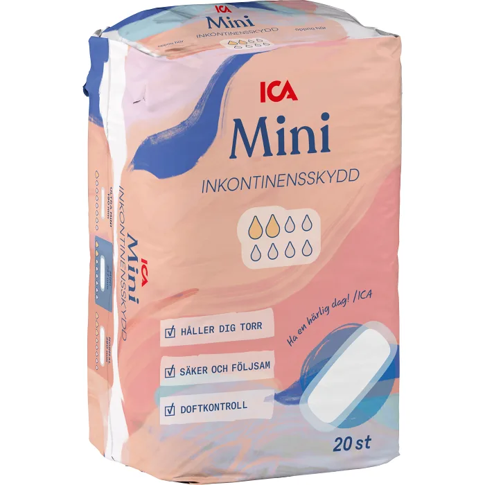 Inkontinensskydd Mini 20-p ICA