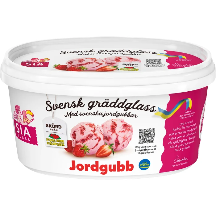Jordgubb 500ml SIA GLASS
