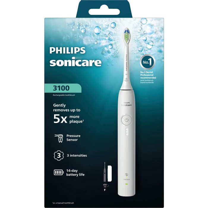 Eltandborste 2100 vit HX4033/21 Philips