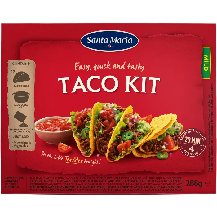 Taco kit 288g Santa Maria