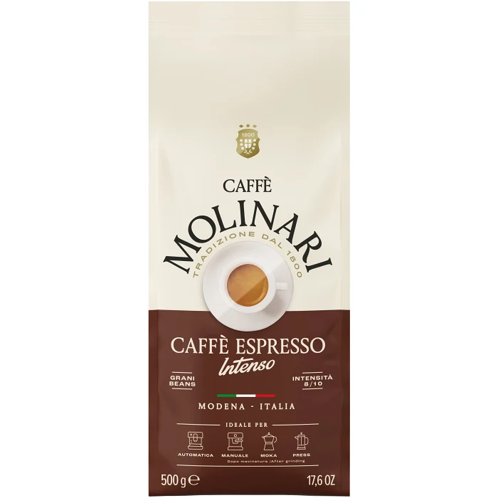 Kaffebönor Espresso Intenso 500g Caffe Molinari