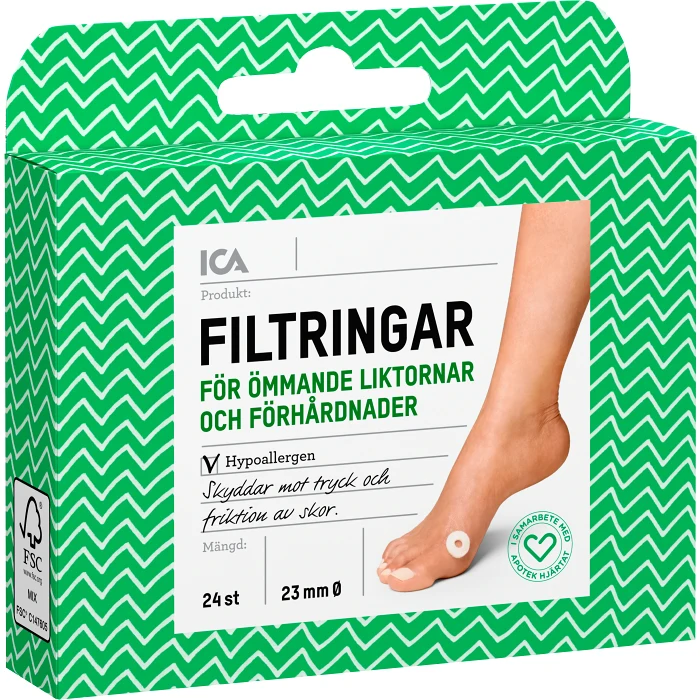 Filtringar 24-p ICA Hjärtat