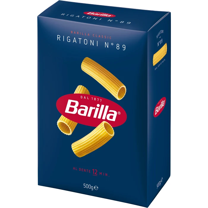 Pasta Rigatoni 500g Barilla