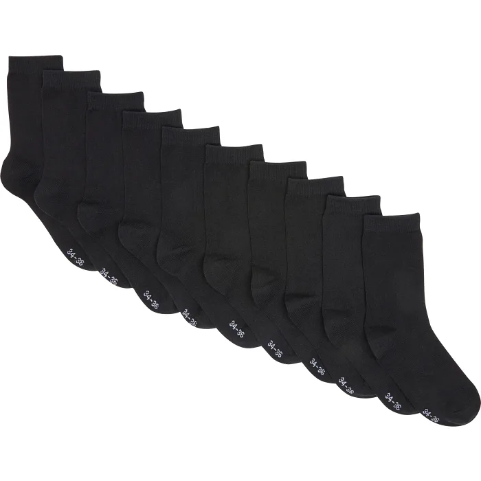 Socka Visby 10p Svart 37/39 mywear