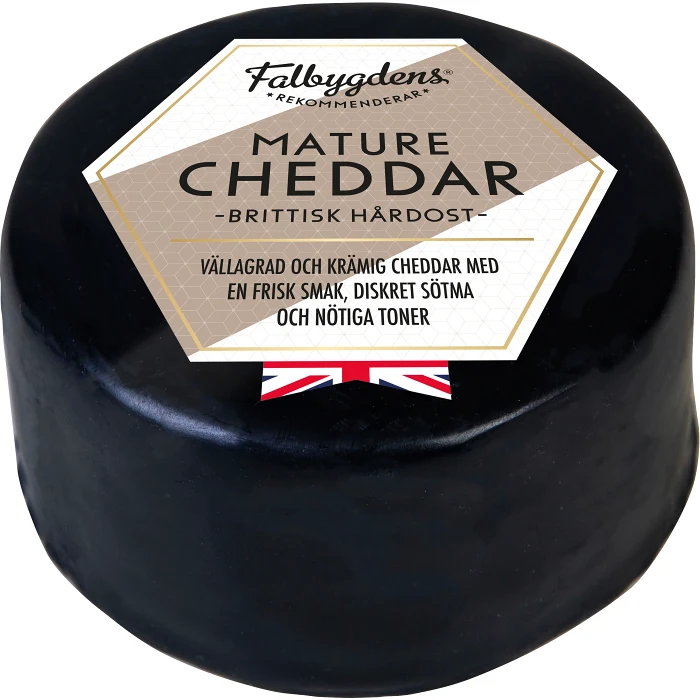 Cheddarpuck mature hårdost 200g Falbygdens® Rekommenderar