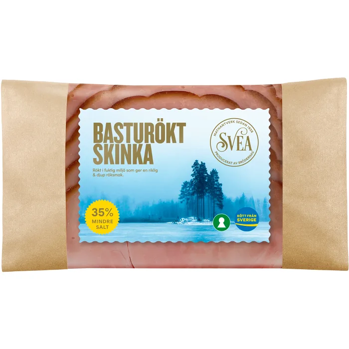 Skinka Basturökt 100g Svea