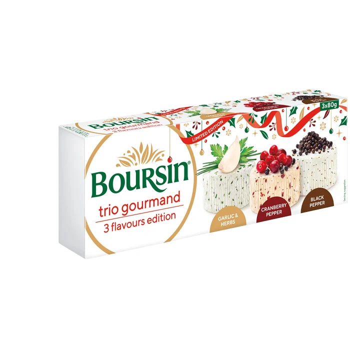 3 Flavor edition 240g Boursin