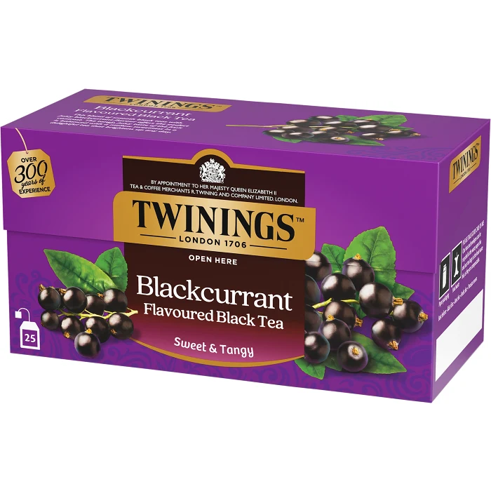 Te svartvinbär 25-p Twinings