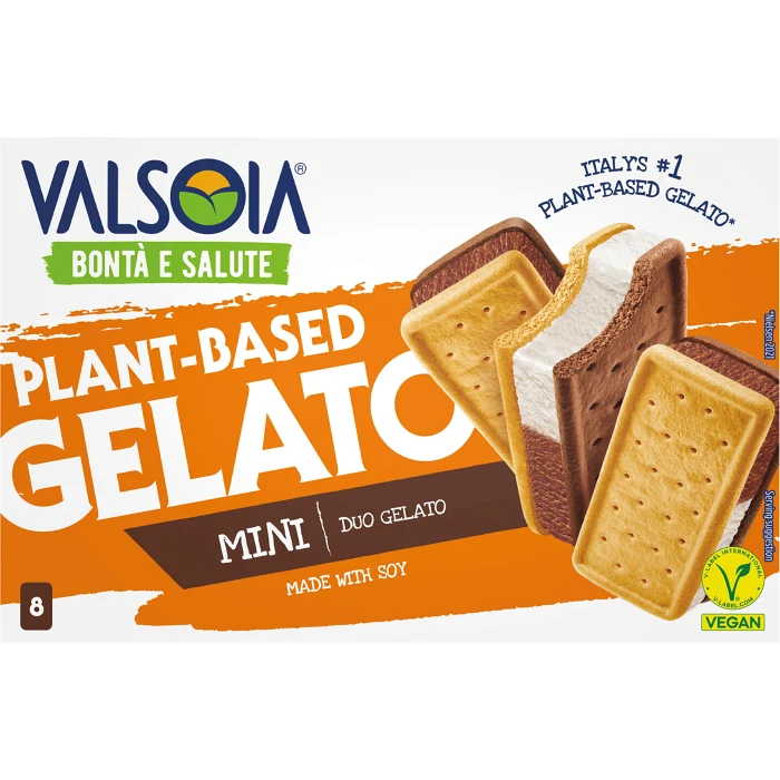 Sandwiches 8-p vegansk 320g Valsoia