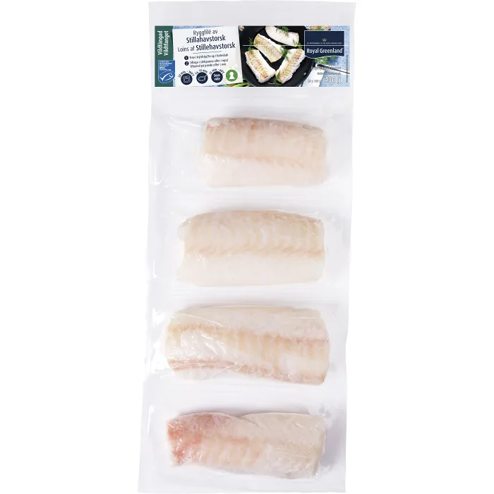Ryggfilé Stillahavstorsk 400g Royal Greenland