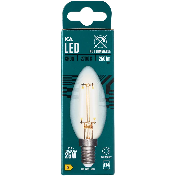 LED Kron E14 250lm(25W) ICA