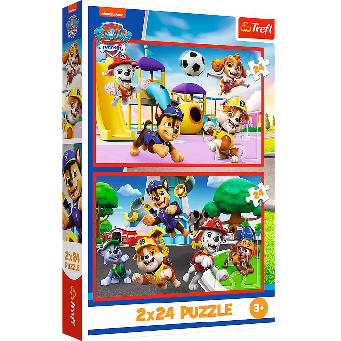 Pussel Paw Patrol 2x24 bitar Trefl