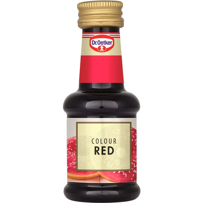 Hushållsfärg Röd 30ml Dr.Oetker