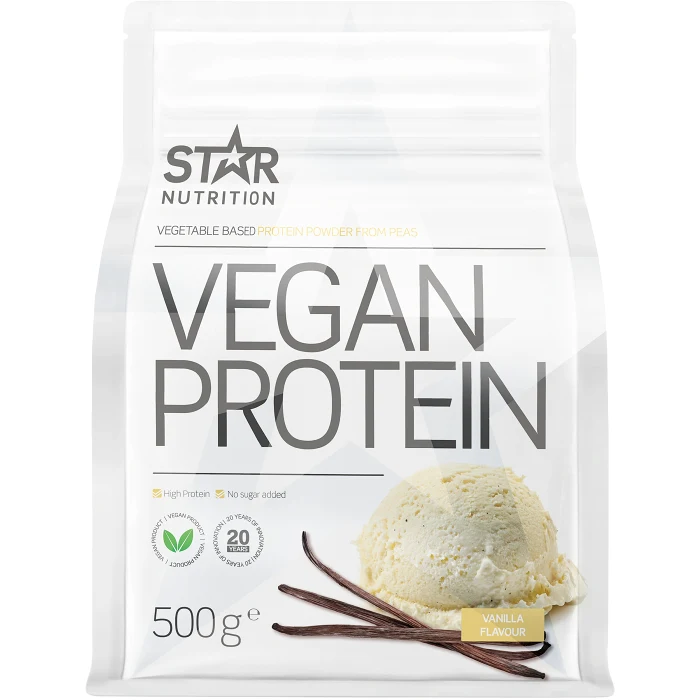 Proteinpulver Vanilla Vegan 500g Star Nutrition