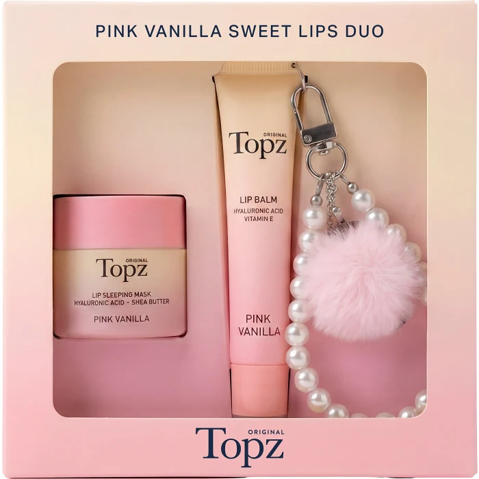 Presentförpackning Daily Lipbalm & Lipmask 35ml Topz