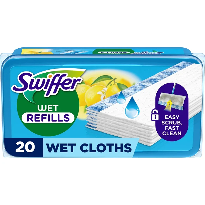 Golvmopp Våt Refill 20p Citrus Swiffer