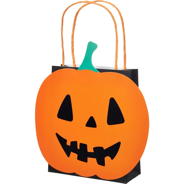 Presentpåse Treat pumpkin 17x14 cm