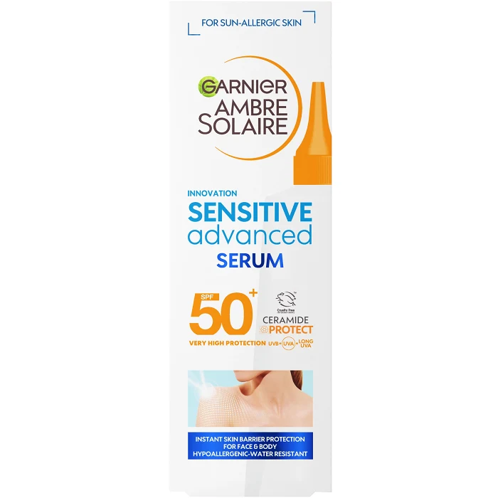Solskydd Sensitive Advance Body Serum SPF50+ 125ml Ambre Solaire