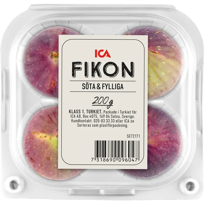 Fikon 4st 180g Klass 1 ICA