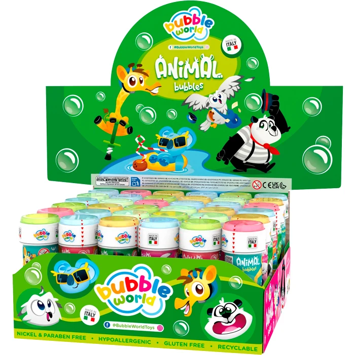 Blåsbubblor Animal 60ml Dulcop
