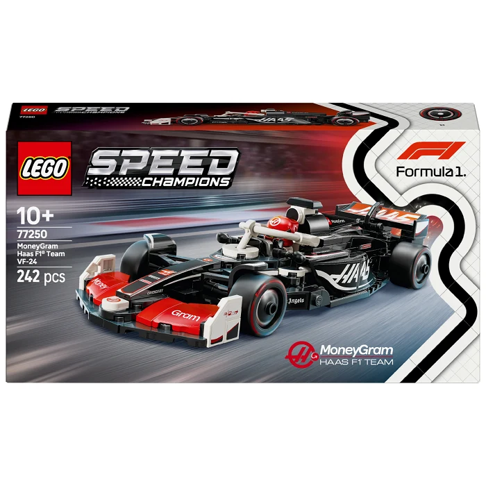 LEGO Speed Champions MoneyGram Haas F1 Team VF-24 racerbil 77250