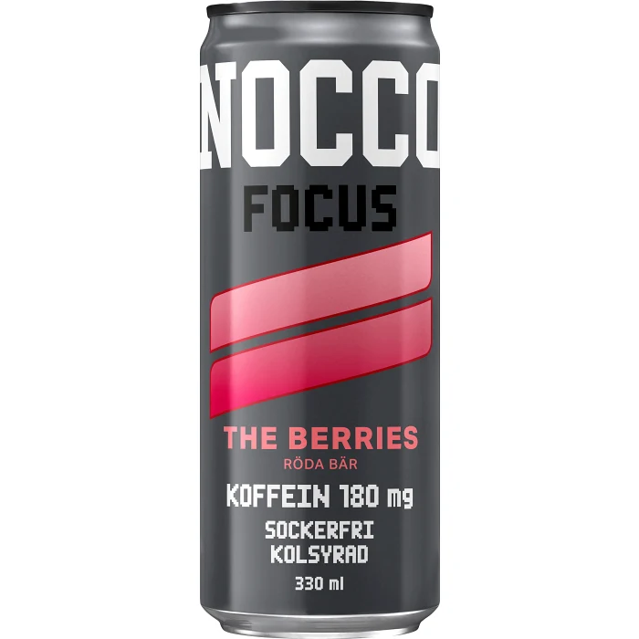 Energidryck Focus The Berries 33cl Nocco