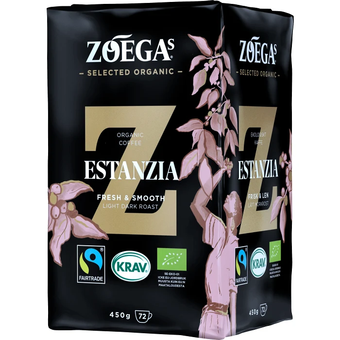 Estanzia Bryggkaffe 450g KRAV Zoegas