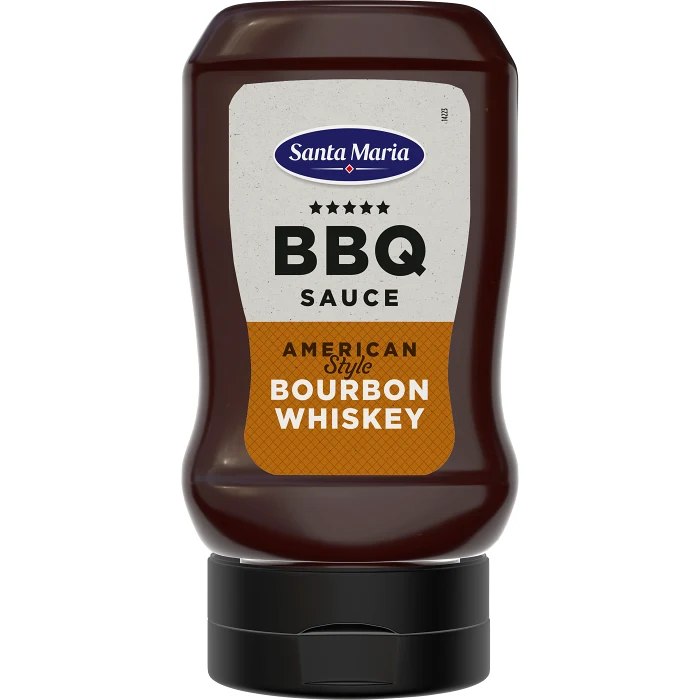BBQ Sauce Bourbon Whiskey 350g Santa Maria
