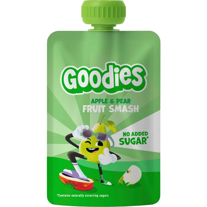 Smoothie apple & pear 3år 100g Goodies