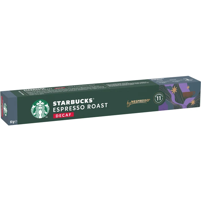 Kaffekapslar Espresso Roast Koffeinfri 10-p Starbucks