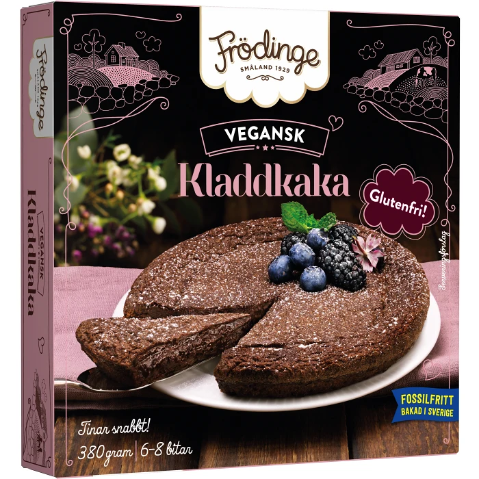 Kladdkaka Vegansk 380g Frödinge