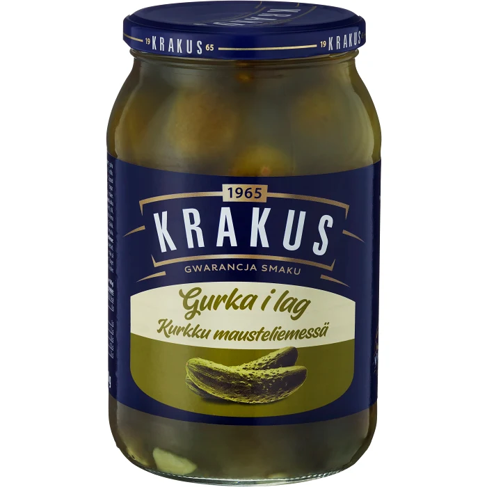 Gurka i lag 840g Krakus