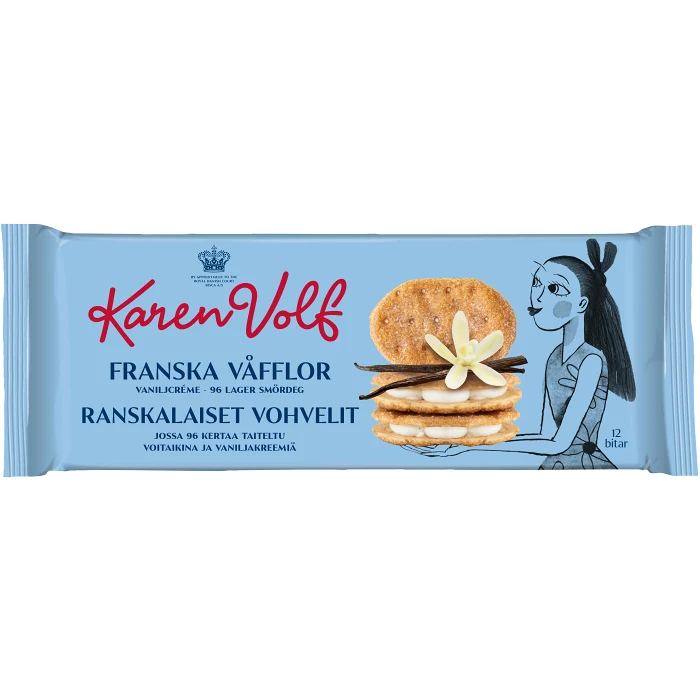 Franska Våfflor 160g Karen Volf