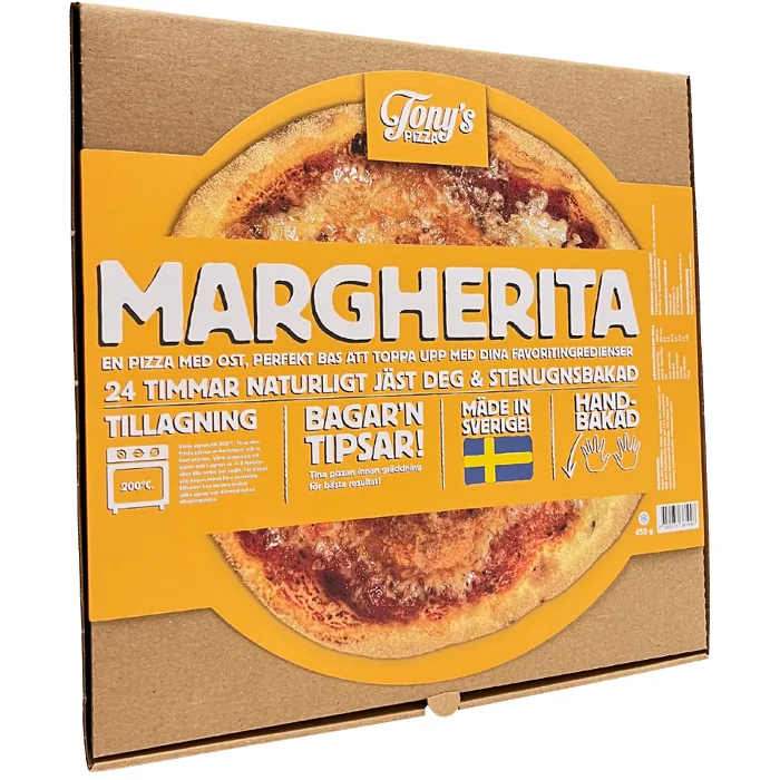 Pizza Margherita 450g Tony´s pizza