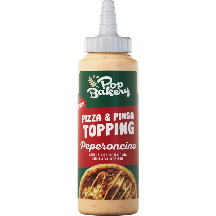 Toppingsås Peperoncino 250ml POP! Bakery