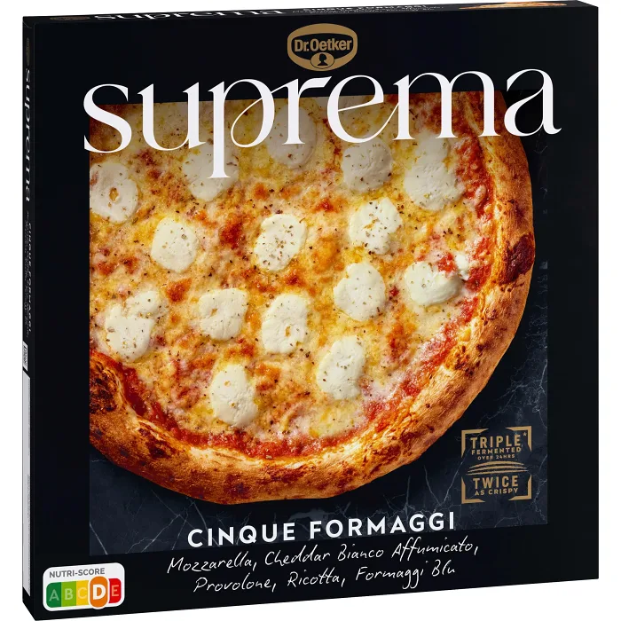 Pizza Suprema cinque formaggi 492g Dr.Oetker