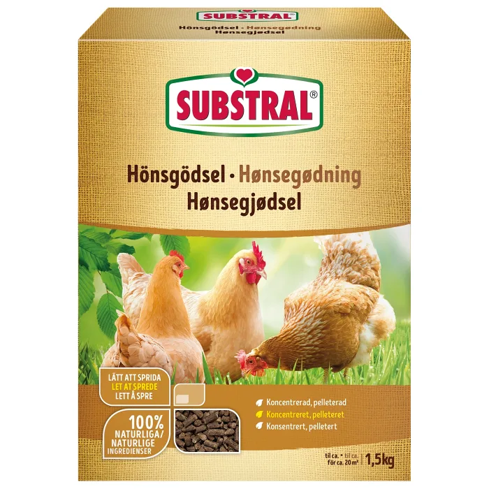 Hönsgödsel 1,5 kg Substral
