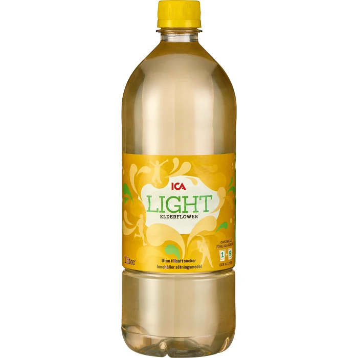 Lightdryck Fläder 1l ICA