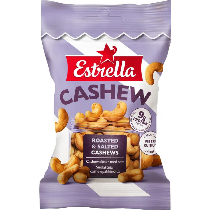 Cashewnötter 50g Estrella