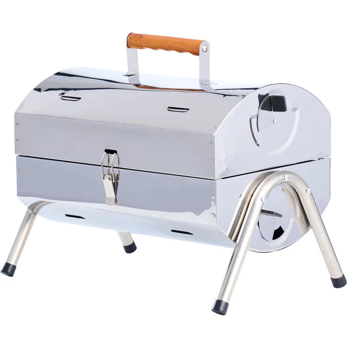 Kolgrill bärbar 38x25x2 cm rfr Dan Grill