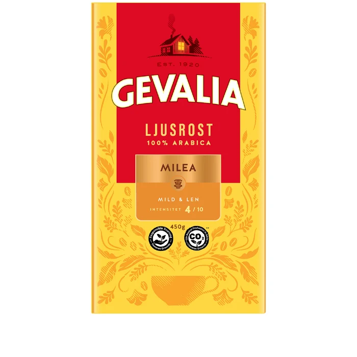 Kaffe Milea Ljusrost 450g Gevalia