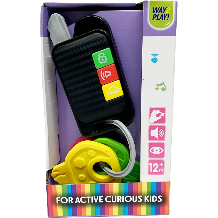 Leksaksnycklar ljus och ljudeffekter